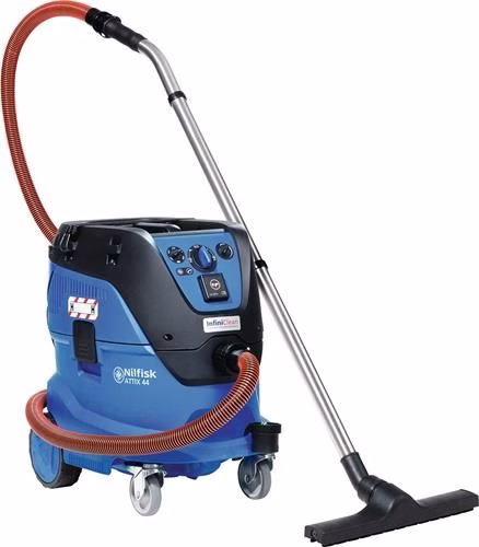 Sicherheitssauger ATTIX 44-2H IC 1400 W 4500l/min 250mbar 42l NILFISK aus der Kategorie Nasssauger Trockensauger und Staubsauger mit der Teilenummer 4000897261