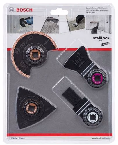 Detailbild 4125491 GOP-Zubehör Fliesen-Set 4-teilig Fliese / Renovierung 2608661695 BOSCH