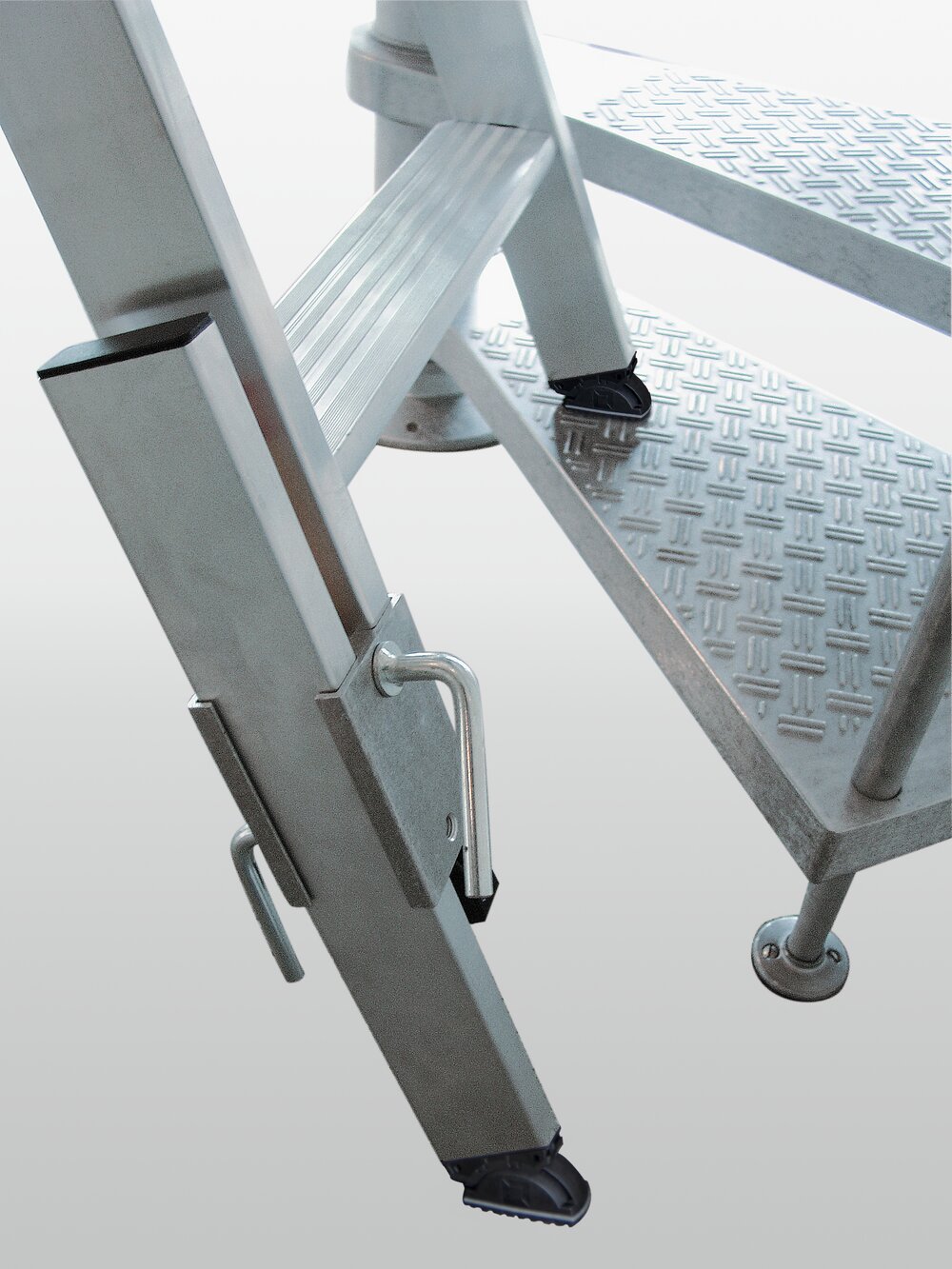 Produktbild Detailansicht 3815585 Munk Holmverlängerung für Leiterholm mit Holmhöhe 58 mm