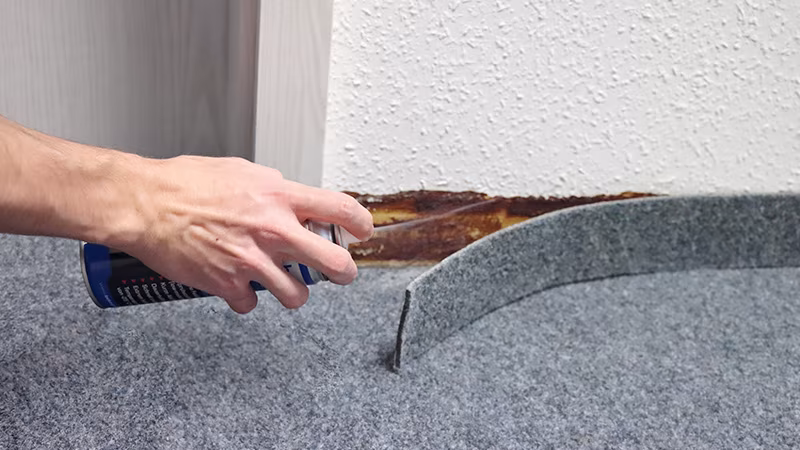 TecLine Kraft-Sprühkleber 400 ml, Düse verstellbar Drinnen, Innenarchitektur, Person