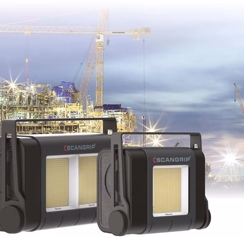 LED-Strahler SITE LIGHT 40 315 W 10000 - 40000 lm 10 m H07RN-F 3x1 mm² IP65 SCANGRIP