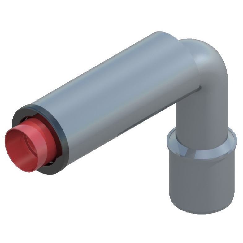 Ortwein Original Sifonwinkel 138mm DN 32 / 40 mit Schutzkappe und Dichtung von der Marke Ortwein Ortwein Original Sifonwinkel aus der Kategorie Siphons / Ablaufventile/ Schläuche mit der Teilenummer IP021