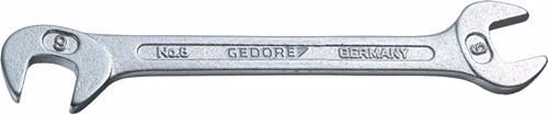 Clé plate double 8,4 mm, longueur 69 mm, chromée, GEDORE par Gedore Clé plate double 8, chromée, GEDORE, de la catégorie des clés plates, référence 4000770331