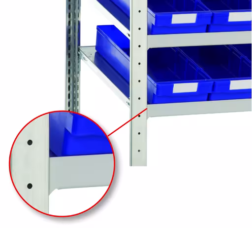 Längenriegel, hinten, 750 mm, RAL 7035 lichtgrau, für MULTIplus85- und MULTIplus150-Schrägböden von der Marke Schulte Lagertechnik Längenriegel, hinten, 750 mm, RAL 7035 lichtgrau, für MULTIplus85- und MULTIplus150-Schrägböden aus der Kategorie Schrägbodenregale mit der Artikelnummer 33415-25-S14