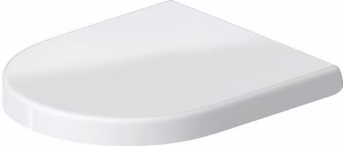 Detailbild 4002812 WC-Sitz mit SoftClose Scharniere Edelstahl, weiß Duravit