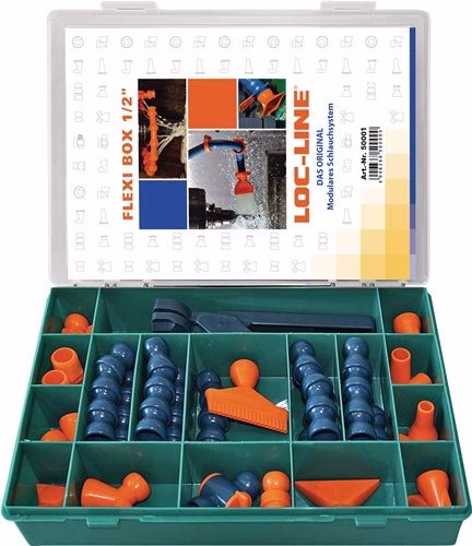 Kühlmittelgelenkschlauch-Set Größe 1/2 ″ LOC-LINE aus der Kategorie Flexible Kühlschläuche LOC-LINE mit der Teilenummer 4000879871