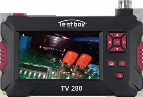 Batterijgevoede inspectiecamera TV 280, 4,3 inch, 6 mm kabel, 2 meter lang, merk TESTBOY Batterijgevoede inspectiecamera TV 280, 4,3 inch, 6 mm, kabellengte 2 m, TESTBOY, uit de categorie inspectiecamera's met artikelnummer 4000828089
