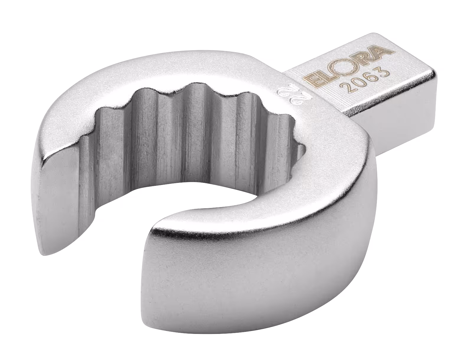Einsteck-Ringschlüssel, offen, 9x12 mm 2063-22 mm von ELORA Einsteck-Ringschlüssel, offen, 9x12 mm, ELORA-2063 aus der Kategorie Drehmomentschlüssel mit der Artikelnr. 2063000220000