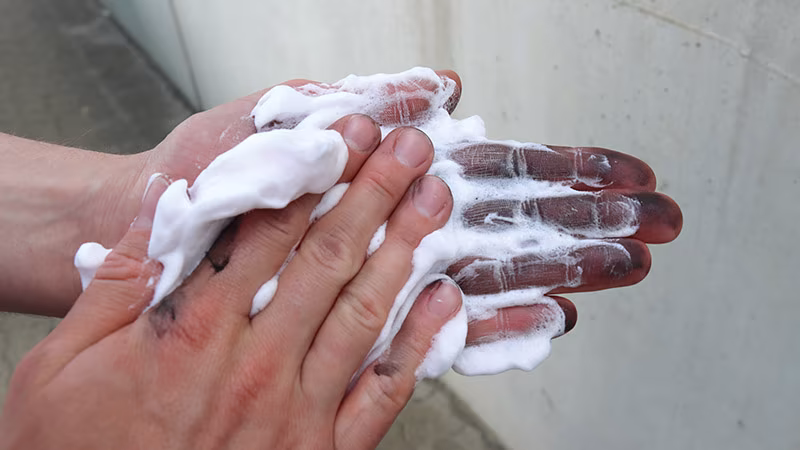 CareLine Handclean Handschutzschaum 200 ml Hand, Person, Finger, Baby, Pille