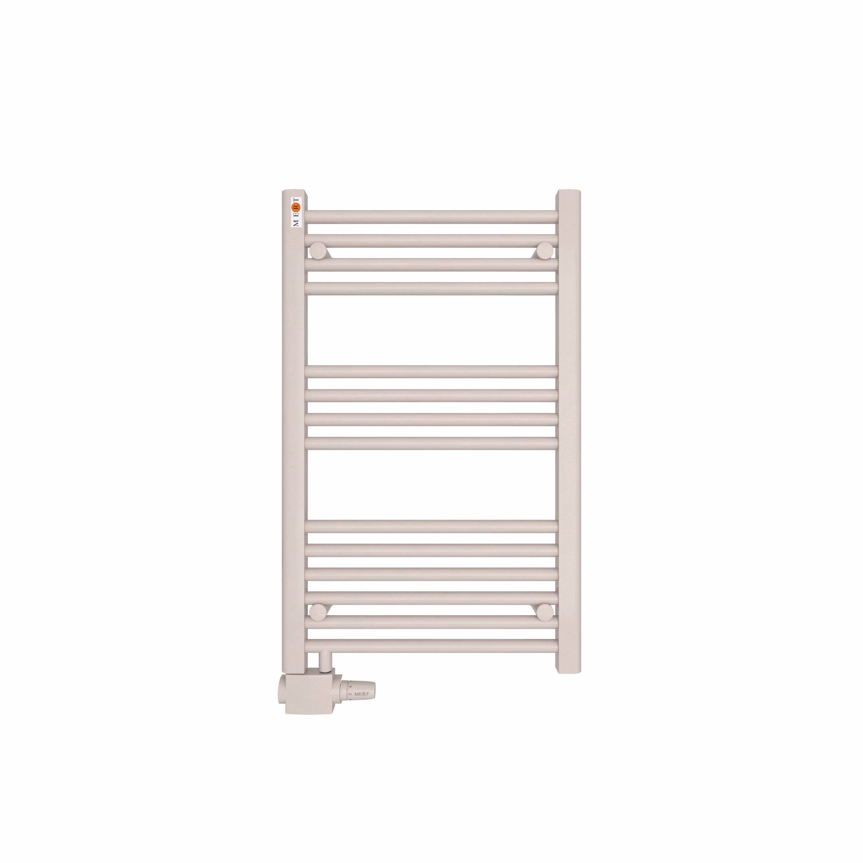 MERT Austausch Badheizkörper AU, weiß, 500x800mm, 50 mm Mittelanschluss unten versetzt