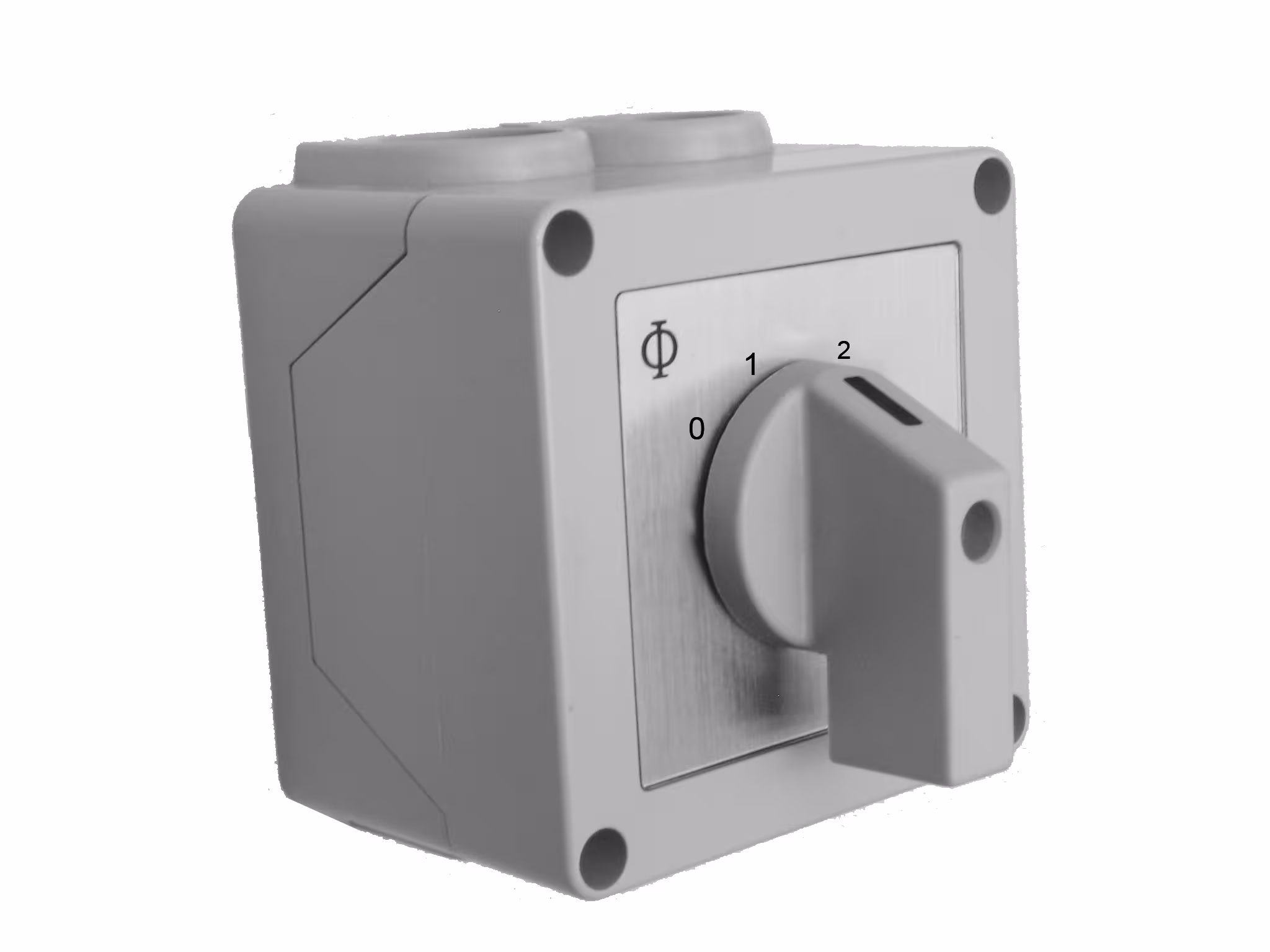 Manueller Stufenschalter, 0-1-2-3, 230V 20A,IP42, Aufputz aus der Kategorie Thermostate mit der Artikelnummer 1-S123