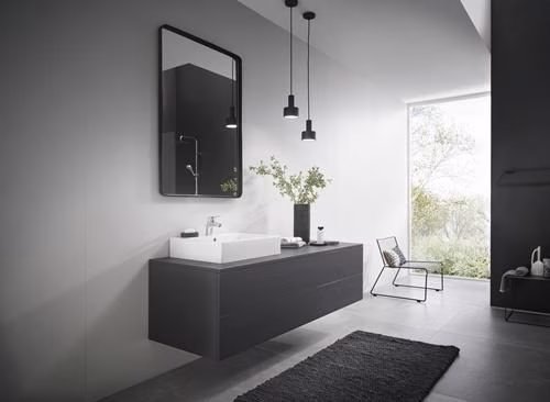 Detailbild 3994412 Hansgrohe Einhebel-Waschtischmischer LOGIS 70 Nennweite 15 mit Zugstangen-Ablaufgarnitur G 1 1/4 Zoll chrom