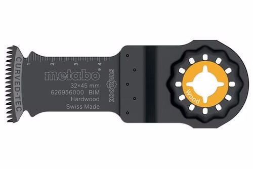 Tauchsägeblatt Starlock Länge 45mm Breite 32mm HCS Zahnteilung 1,8mm/14TPI 1 Stück METABO aus der Kategorie Oszillierendes Sägeblatt mit der Teilenummer 8000066812