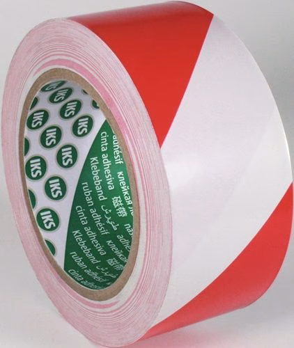 Nastro per segnaletica orizzontale in PVC F33, lunghezza 33 m, larghezza 50 mm, rotolo IKS della categoria Barriere e sicurezza nei cantieri edili con codice articolo 4000353212