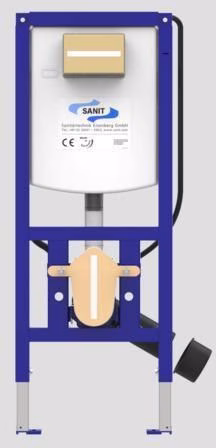 SANIT WC-element INEO PLUS, geschikt voor mensen met een beperking, 1120/450, uit de categorie inbouwreservoirs met artikelnummer 8002367090