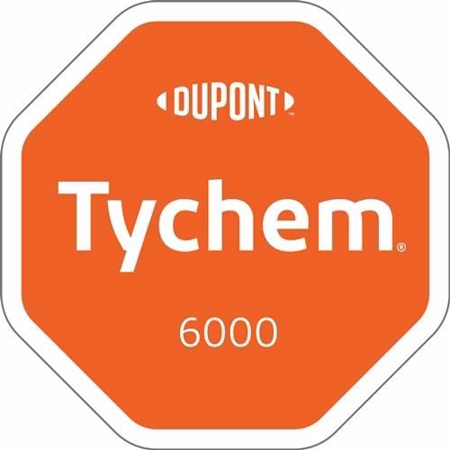Schutzoverall Tychem 6000 F Größe L grau PSA III DUPONT