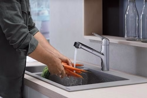Hansgrohe Spültischmischer 150 Ausziehauslauf M427-H150 chrom