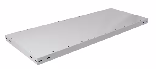 Fachboden MULTIplus250, 750 x 500 mm, RAL 7035 lichtgrau, ohne Befestigungsmaterial von Schulte Lagertechnik aus der Kategorie Stecksystem