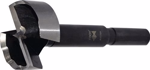 Punta da trapano Forstner BLACK SHARK PRO, diametro 15 mm, lunghezza totale 90 mm, diametro gambo 8 mm, di Fisch-Tools. Punta da trapano Forstner BLACK SHARK PRO FISCH-TOOLS della categoria punte da trapano per legno con codice articolo 4000863175
