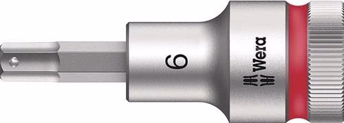 Steckschlüsseleinsatz 8740 C Haltefunktion 1/2 Zoll WERA aus der Kategorie Steckschlüssel-Sortiment 1/2" mit der Artikelnr. 8000378003