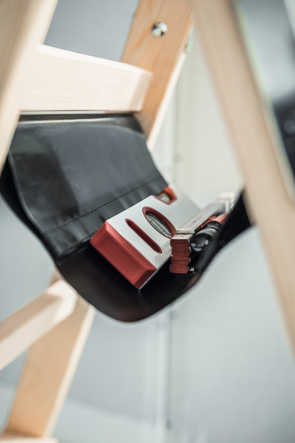 Munk Stufen-Stehleiter Holz 2x3 Stufen