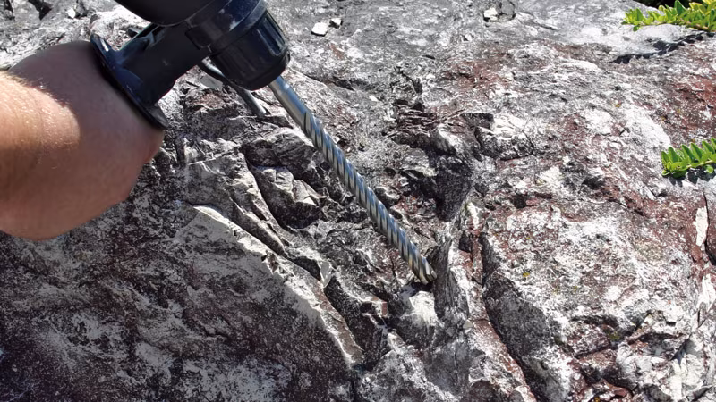 QUAD-SDS plus Hammerbohrer 5 x 110/50 Rock, Draußen