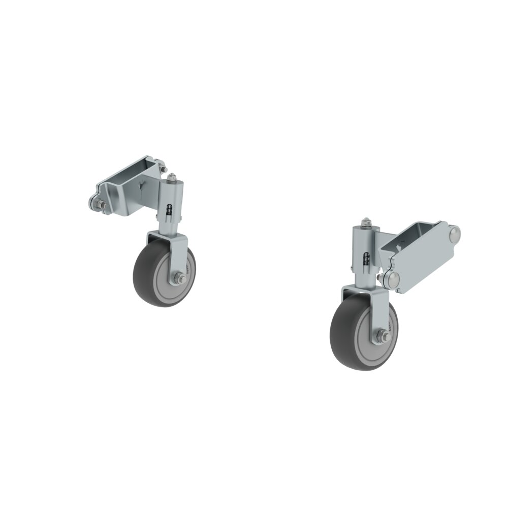 Munk Rollen anschraubbar für Holm 58 mm von Günzburger Steigtechnik Munk Rollen anschraubbar aus der Kategorie Steigtechnik Zubehör & Ersatzteile mit der Artikelnr. 019846, Maschine, Rad