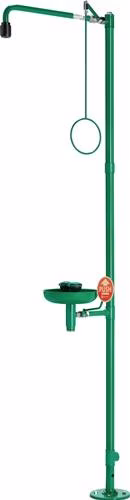 Notdusche ClassicLine mit Augendusche mit Auffangbecken Bodenmontage Anschluss 3/4 Innengewinde Zoll aus der Kategorie Augenduschen und Augenspülungen mit der Teilenummer 4000387004