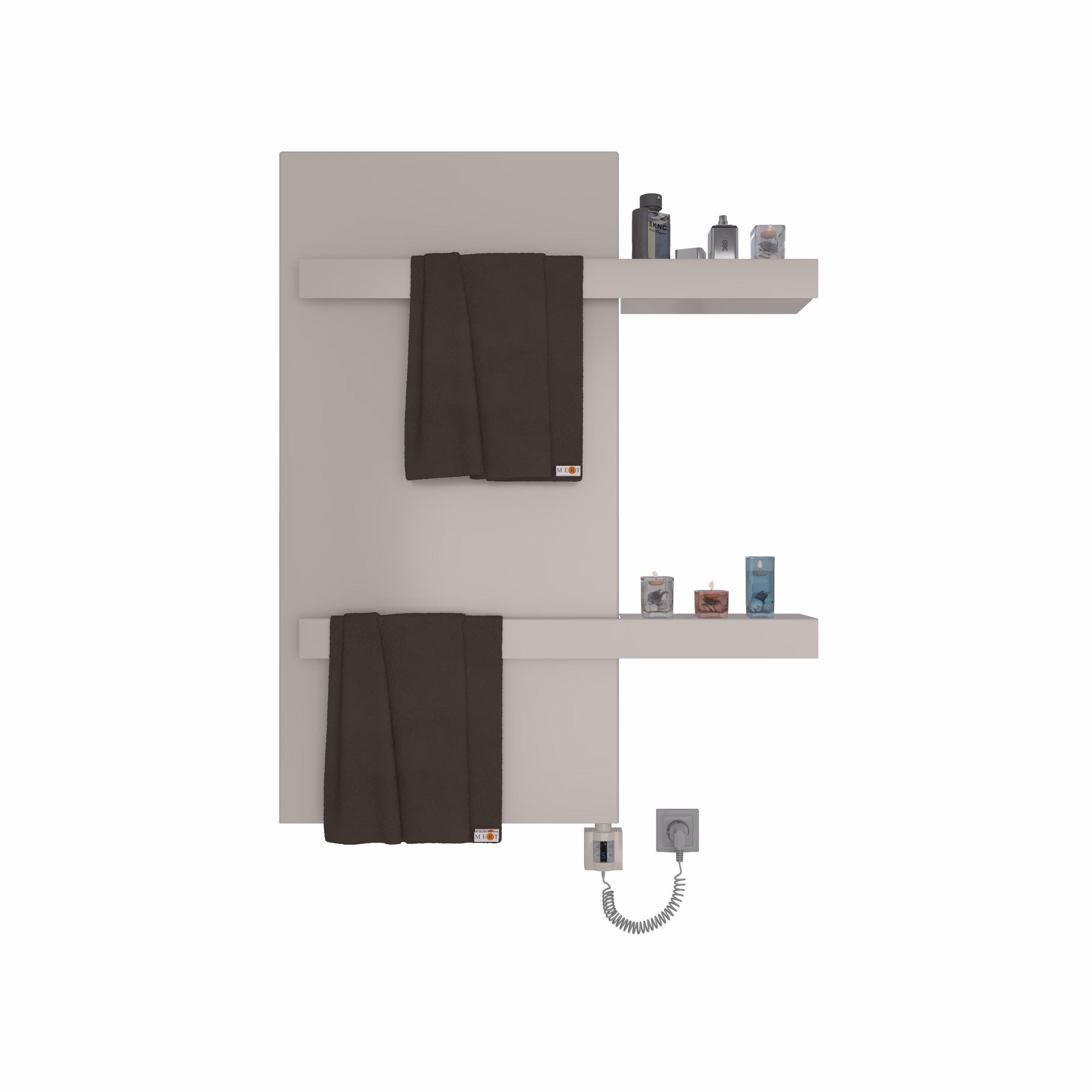 Ohne Text 4201079617035160552 MERT Design Cover - Abdeckung für alte Badheizkörper im Maß 500x1200 mm, weiß