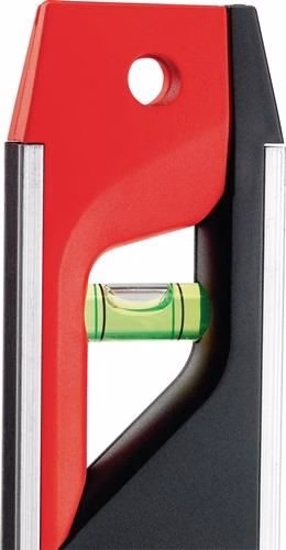 Detailbild 3975385 Torpedowasserwaage T PRO 23cm Aluminium/ABS Kunststoff rot/schwarz 1 mm/m 1 mm/m SOLA