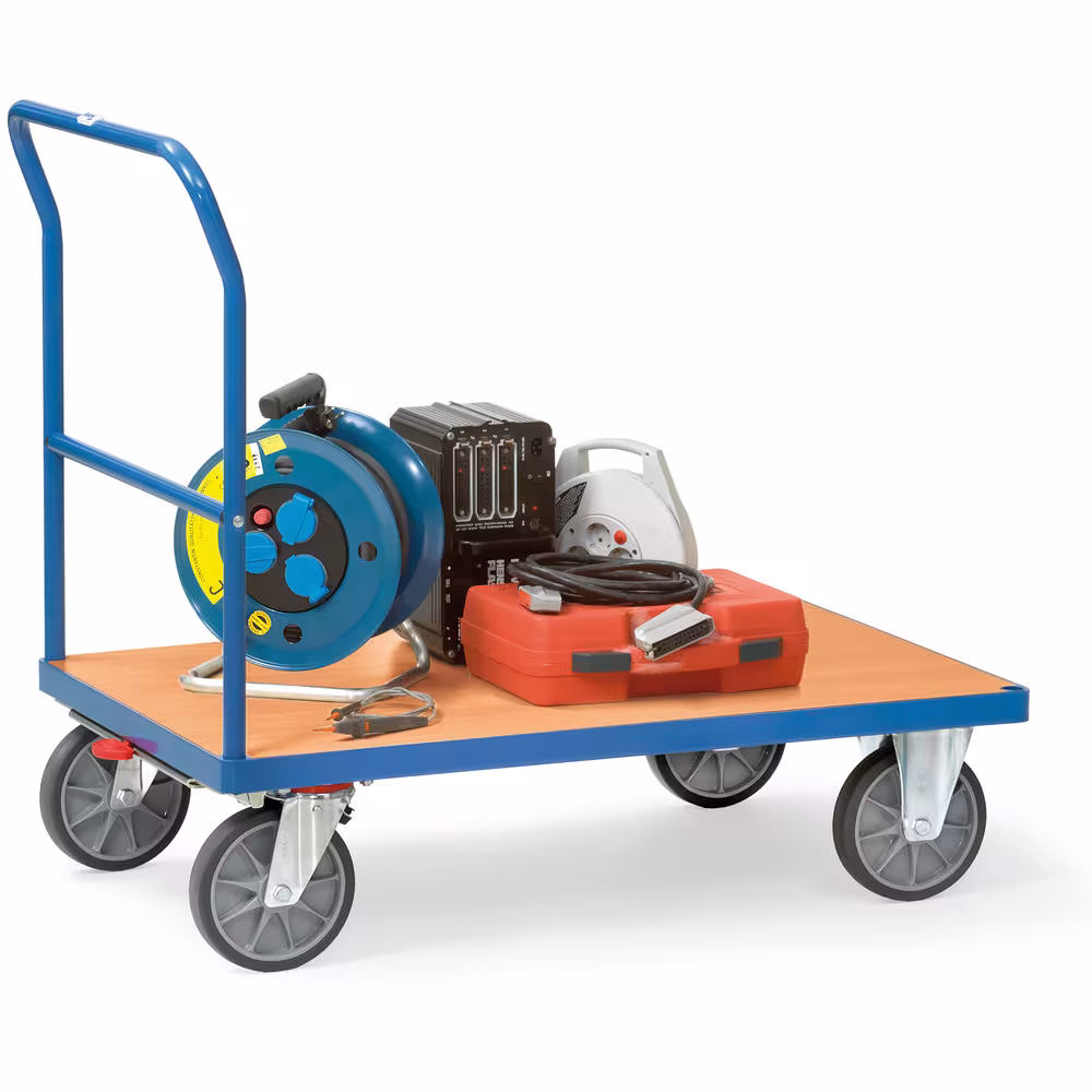 Schiebebügelwagen 2502 Länge 1000 mm, Breite 700 mm von Fetra mit der Artikelnr. 2502