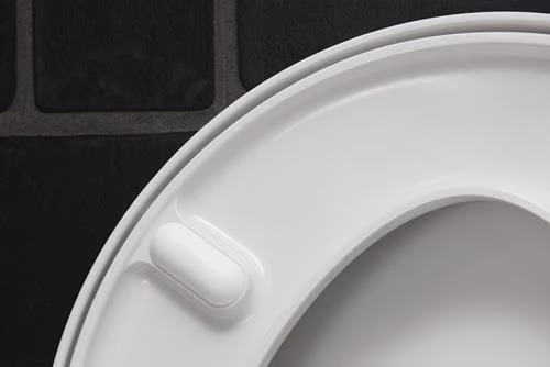 Detailbild 4027590 WC-Sitz Starck 3 weiß mit Absenkautomatik Scharniere Edelstahl DURAVIT