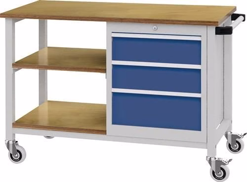 Werkbank Breite 1200 x Tiefe 540 x Höhe 880 mm Buche Multiplex aus der Kategorie Werkbänke mit der Teilenummer 9000426082