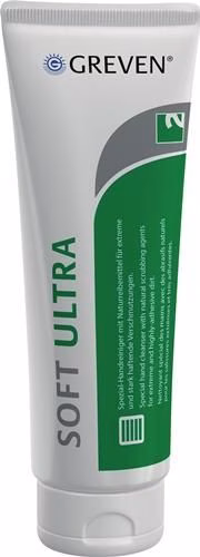 Greven Soft Ultra 250 ml speciale handreiniger, hydraterend, van het merk Greven. IVRAXO speciale handreiniger uit de categorie Handen en Huid, Reiniging en Bescherming met artikelnummer 9000473435