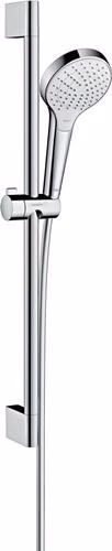Hansgrohe Brauseset CROMA SELECT S VARIO Brausestange Unica Croma 650 mm weiß/chrom von der Marke Dusch-Set`s/-Systeme/-Zubehör Hansgrohe Brauseset CROMA SELECT S VARIO Brausestange Unica Croma 650 mm weiß/chrom aus der Kategorie Dusch-Set`s/-Systeme/-Zubehör mit der Teilenummer 6000536916