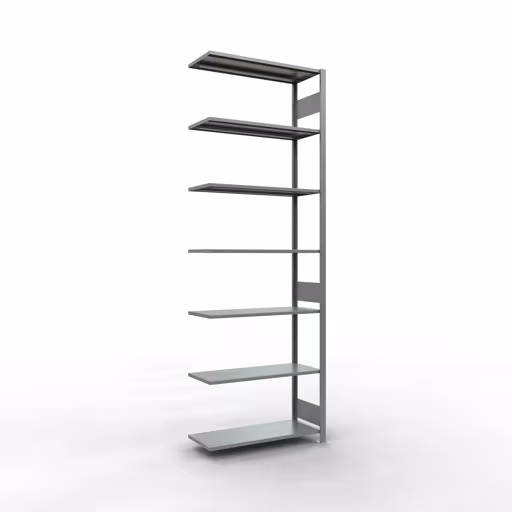 Anbauregal, Fachbodenregal Stecksystem MULTIplus85, 3000 x 1000 x 400 mm (HxBxT), 7 Fachböden, Längenriegel, verzinkt von der Marke Schulte Lagertechnik Anbauregal, Fachbodenregal Stecksystem MULTIplus85, 3000 x 1000 x 400 mm (HxBxT), 7 Fachböden, Längenriegel, verzinkt aus der Kategorie Anbauregal mit der Artikelnummer 13147-LR