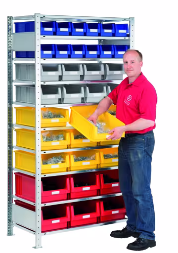 Sichtlagerkasten, TxBxH, 500x315x200 mm, grün, Polypropylen aus der Kategorie Kleinteilelagerung mit der GTIN 4058255112760 Sichtlagerkasten, TxBxH, 500x315x200 mm, grün, Polypropylen von der Marke Schulte Lagertechnik aus der Produktreihe Fachbodenregale