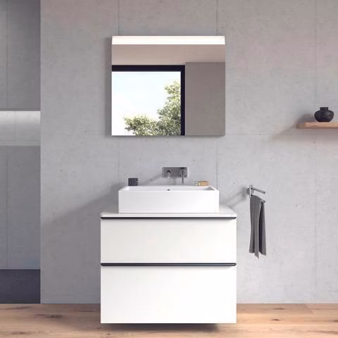 Duravit C.1 Einhebel-Waschtischmischer, Unterputz Auslauf 225 mm, ohne Zugstange, Chrom Hansgrohe