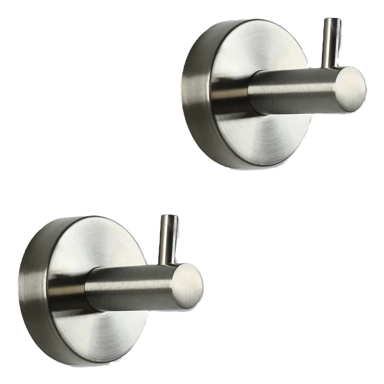 AXIAL Handtuchhaken 1-fach Edelstahl - zum KLEBEN oder BOHREN aus der Kategorie Handtuchringe & Haken mit der Teilenummer IP2059