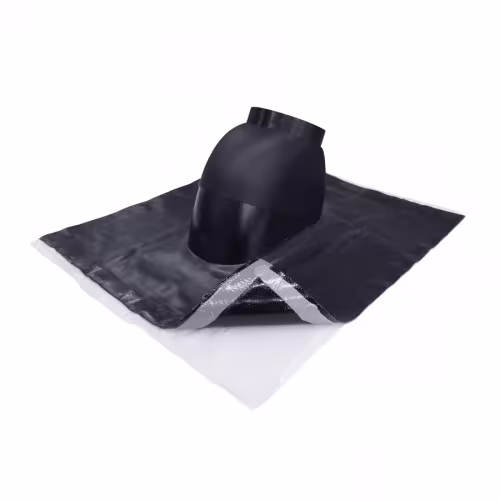 Universal Abgasrohrdurchführung ø 110 mm anthrazit, Manschette 56 x 50 cm von der Marke Klöber Universal Abgasrohrdurchführung Typ Farbe: Anthrazit (RAL 7021) aus der Kategorie Steildachdurchgänge mit der Artikelnr. KE9565-10-SF-9721