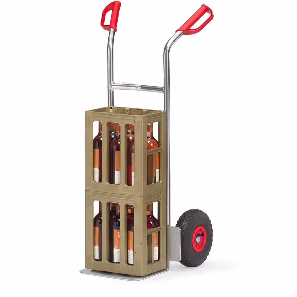 Alu-Stapelkarre A1125L Bereifung Luft von Fetra mit der Artikelnr. A1125L