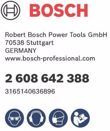 Kreissägeblatt Außen-Ø 165 mm Zähnezahl 48 HLTCG Bohrung 20 mm Schnittbreite 1,8 mm BOSCH