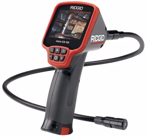 Batterijgevoede inspectiecamera micro CA-150 3,5 inch 320x240 17mm LED 4 uit de categorie inspectiecamera's met artikelnummer 4000829739