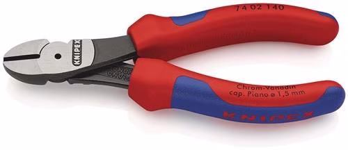 Kraftseitenschneider Länge 140mm poliert Form 0 Mehrkomponenten-Hüllen KNIPEX von Knipex Kraftseitenschneider poliert Form 0 KNIPEX aus der Kategorie Seitenschneider mit der Artikelnr. 4000794235