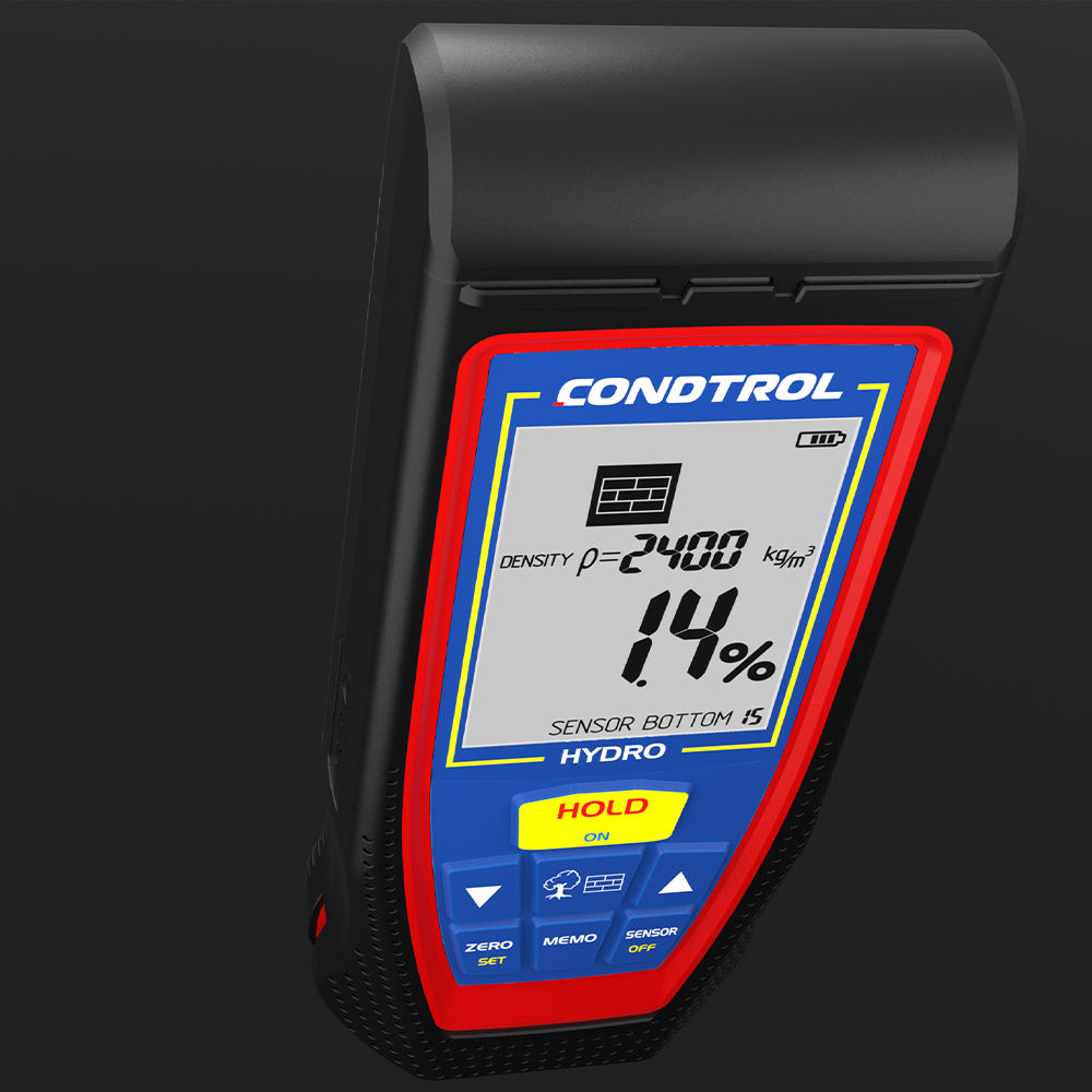 Feuchtigkeitsmesser Hydro für Holz und Beton