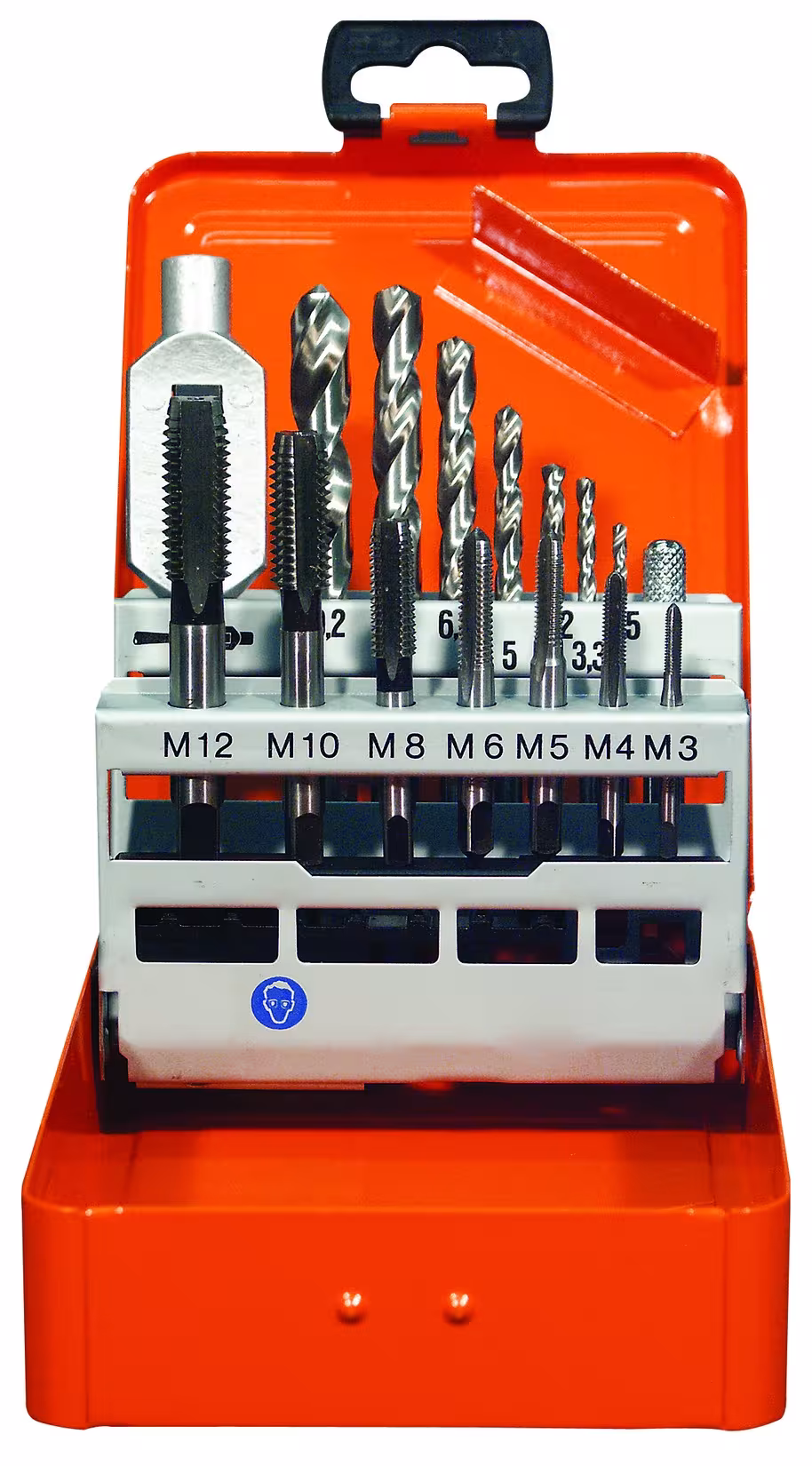 Einschnitt Gewinde Bohrzeugsatz HSS-G 15tlg M3-M12 von der Marke PROJAHN Einschnitt Gewinde Bohrzeugsatz HSS-G 15tlg M3-M12 aus der Kategorie Gewindeschneidwerkzeuge mit der Artikelnummer 91013