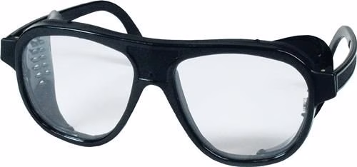 Schutzbrille EN 166 Bügel schwarz,Scheibe klar Nylon,Kunststoff aus der Kategorie Schutzbrillen mit der Teilenummer 4000370013