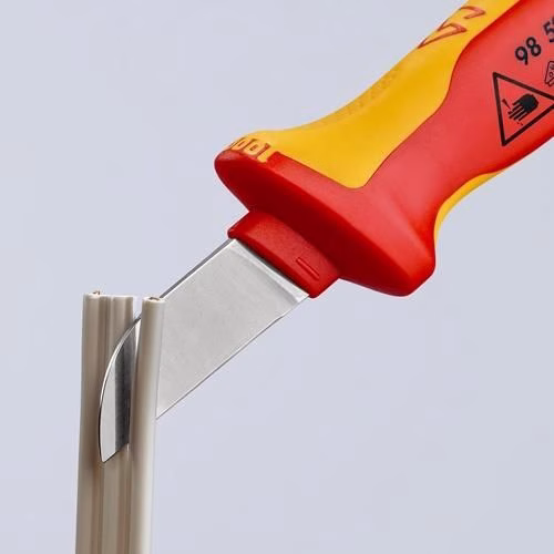 Kabelmesser Länge 190mm Klingen-Länge 50mm VDE67g Mehrkomponentengriff KNIPEX
