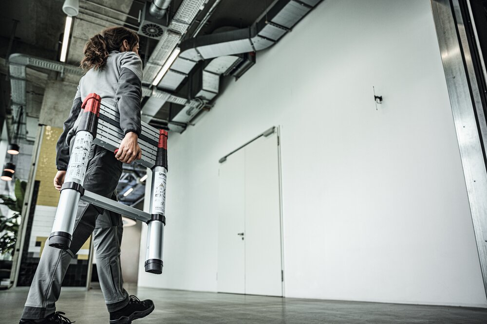 Sonstige 3815183 Munk ML Stufen-Teleskopleiter 9 Stufen