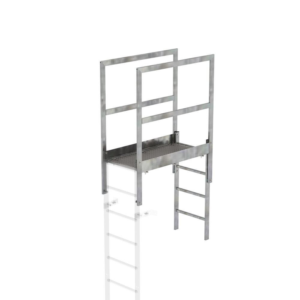 Munk Attika-Überstieg Stahl verzinkt Sonderlänge aus der Kategorie Überstiege mit der Artikelnr. 063184